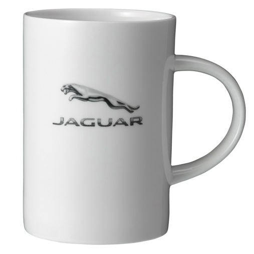 Cana Portelan Oe Jaguar Alb JRCORPMUG14